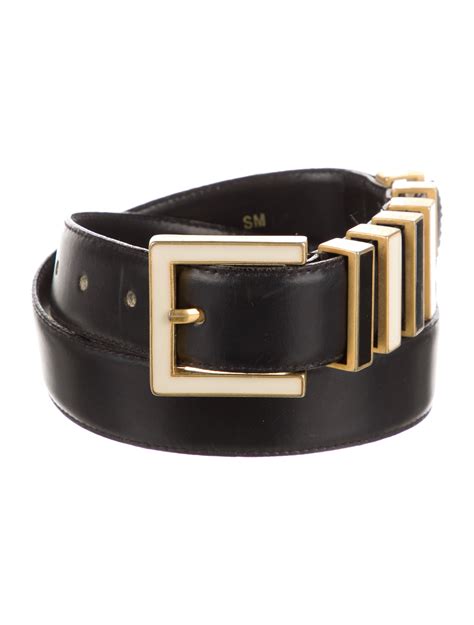 dior leather belt.